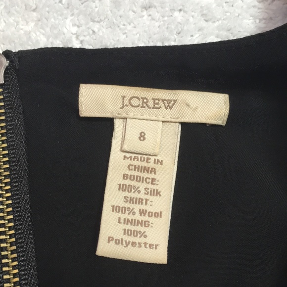 J Crew silk and wool colorblock dress - Picture 5 of 8